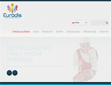 Tablet Screenshot of eurodis.pl